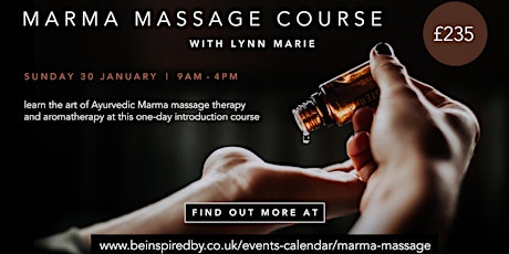 Introduction to Marma Massage Therapy tickets