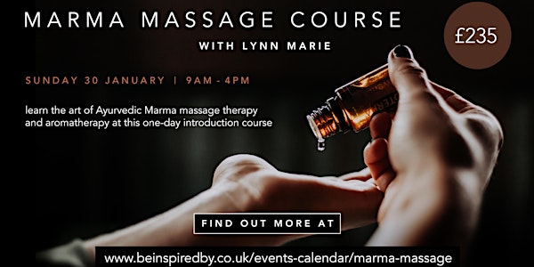 Introduction to Marma Massage Therapy