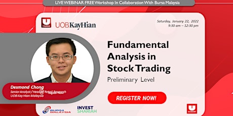 (LIVE WEBINAR) Workshop: Fundamental Analysis in Stock Trading biglietti
