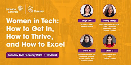 Women in Tech: How to Get In, How to Thrive, and How to Excel tickets