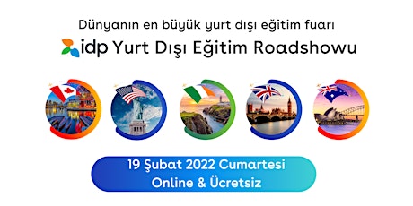 IDP Türkiye Yurt Dışı Eğitim Online Roadshowu tickets