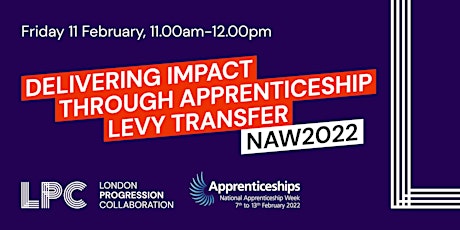 Delivering impact through apprenticeship levy transfer tickets