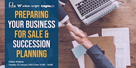 Preparing Your Business For Sale & Succession Planning tickets