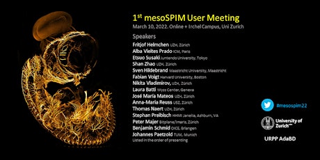 Hauptbild für 1-st mesoSPIM User Meeting 2022