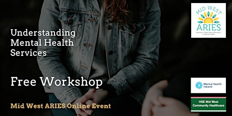 Free Workshop: Understanding Mental Health Services bilhetes