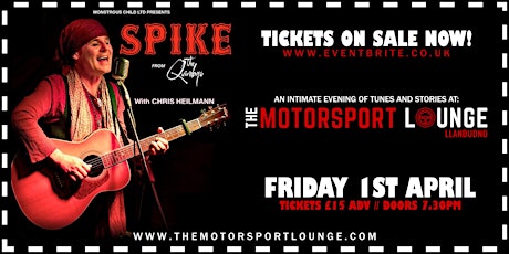 An evening with Spike from The Quireboys