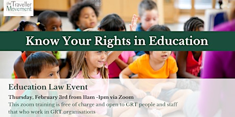 Education Law Event: Know Your Rights in Education tickets