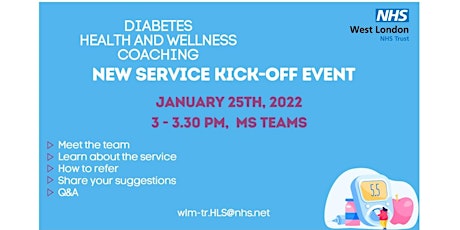 Diabetes Health and Wellness Coaching Service Kick-Off Event tickets