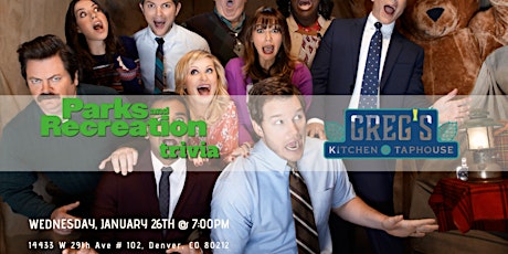 Parks And Rec Trivia at Greg’s Kitchen & Taphouse tickets