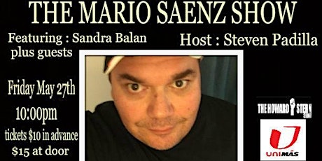 Friday Night Funny::: Featuring Mario Saenz - Moved to Saturday primary image