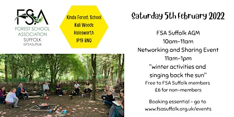 FSA Suffolk AGM and Networking and Sharing Event tickets