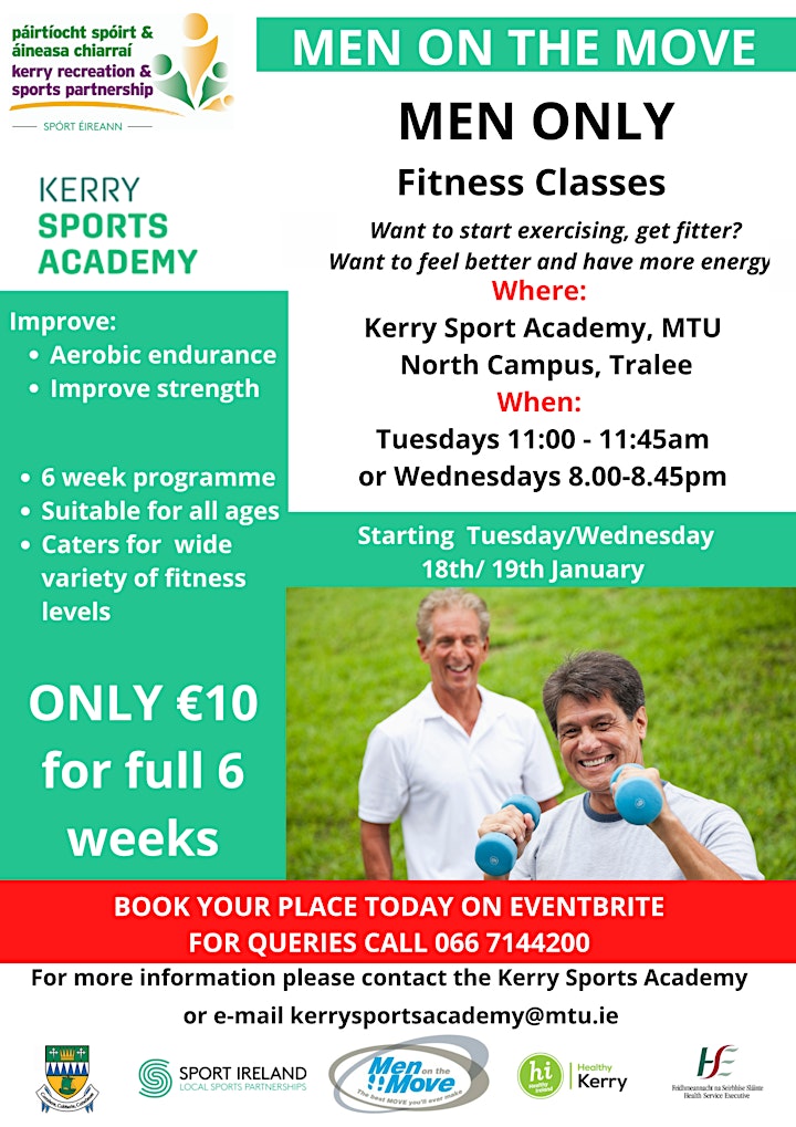 Men On The Move - Kerry Sports Academy image