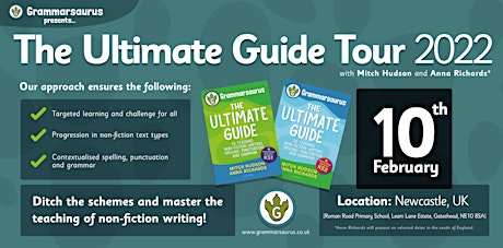 Grammarsaurus - The Ultimate Guide Tour - Newcastle-upon-Tyne tickets