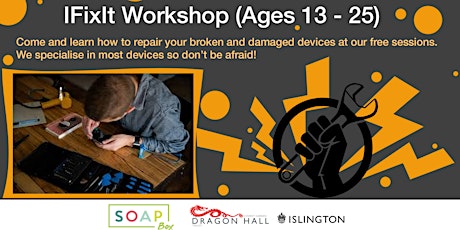 IFixIt Workshop  (Ages 13 - 25) tickets
