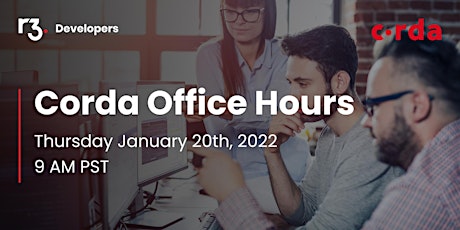R3 Corda Office Hours - Americas tickets