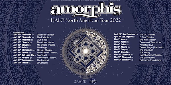Amorphis - HALO Tour