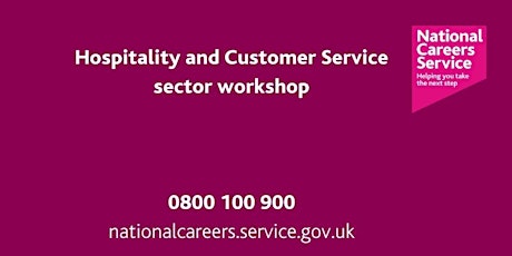 Hospitality and Customer Service sector workshop - Cumbria & North East tickets