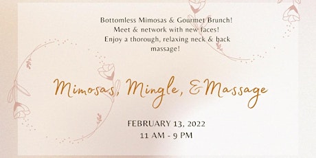 Mimosas, Mingles & Massages tickets