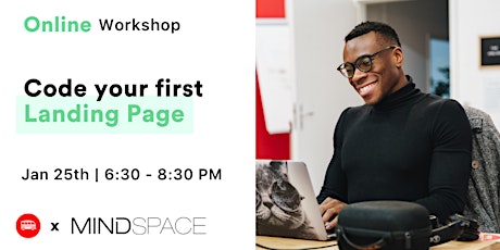 Online Workshop with Mindspace: Code Your First Landing Page tickets