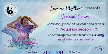 Connect & Flow with Aquarius Season (4 week cycle) tickets