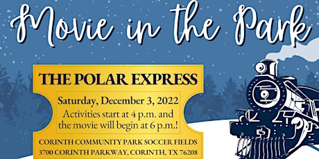 Corinth Holiday Movie in the Park primary image