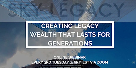 Wealth Management:  Creating Your Financial Path (Online Webinar) tickets