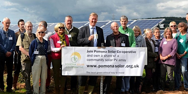 Pomona Solar AGM/site visit/drinks+buffet 2016