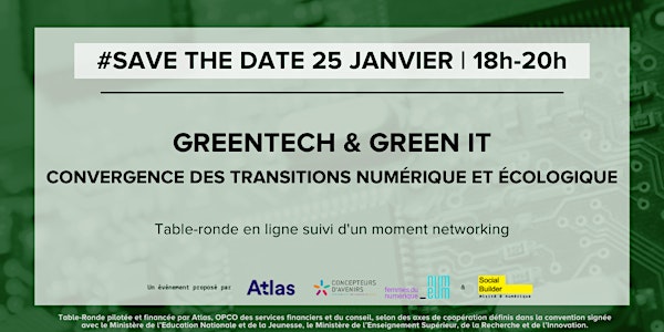 GreenTech et GreenIT : convergence des transitions numérique et écologique