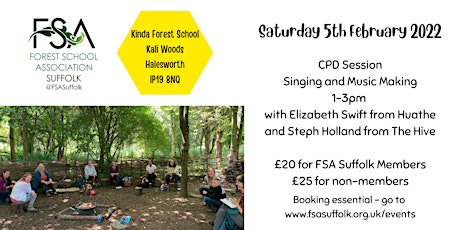 FSA Suffolk CPD - Singing and Music Making tickets