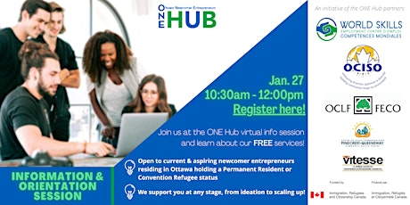 ONE Hub Information & Orientation Session tickets