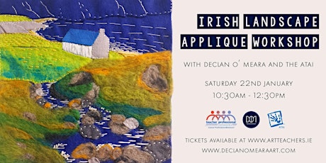 Irish Landscape Appliqué Workshop with Declan O’Meara tickets