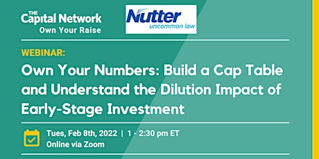Build a Cap Table and Understand Dilution Impact of Early-Stage Investment tickets