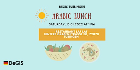 Arabic Lunch 15.01.2022 at 1 pm
