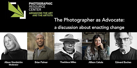 IN-PERSON The Photographer as Advocate: a discussion about enacting change tickets