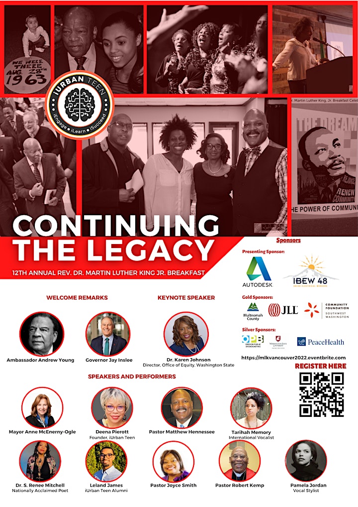 Continuing the Legacy - 12th Annual Rev. Dr. Martin Luther King Breakfast image