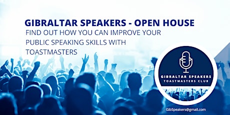 Open House to Learn How Toastmasters Can Help Improve Your Public Speaking tickets