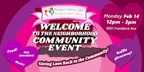 Paragon Home Care: Welcome to the Neighborhood Event tickets