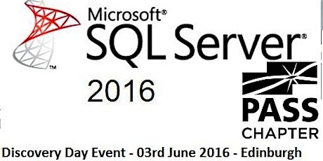 SQL Server Launch 2016 Discovery Day (03/06/2016)– Edinburgh, Scotland primary image