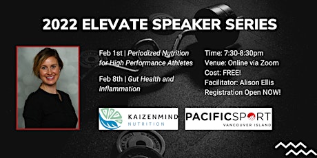 Elevate Speaker Series 2022 | Episode One & Two | Nutrition tickets