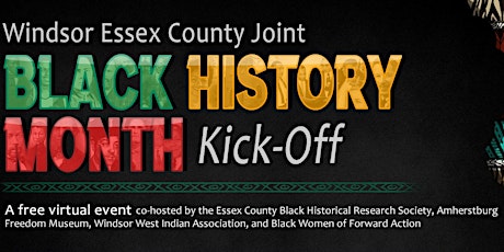 2022 Windsor-Essex County Joint Black History Month Kick-Off billets