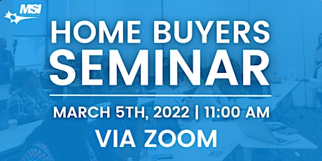 LIVE Home Buyers Seminar - Zoom Webinar tickets