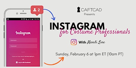Instagram for Costumer Professionals tickets