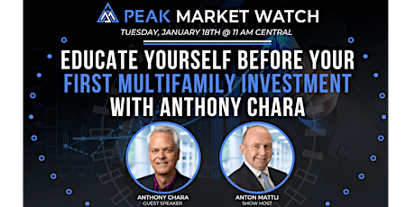 Educate Yourself Before Your First Multifamily Investment! tickets