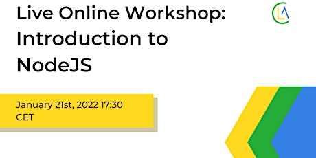 FREE WORKSHOP - Introduction to NodeJS tickets