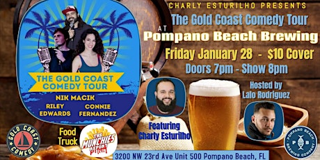 Pompano Beach Brewing Comedy Show tickets