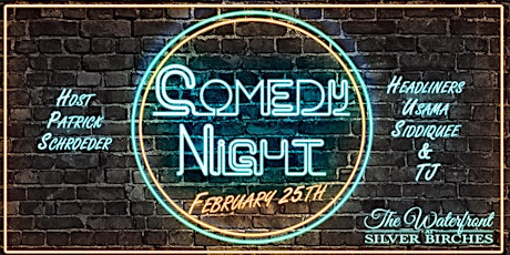 Comedy Night at The Waterfront at Silver Birches tickets
