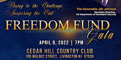 NAACP Oranges & Maplewood Branch Freedom Fund Gala 109th Anniversary tickets