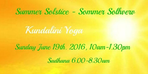 Summer Solstice - Kundalini Yoga Event
