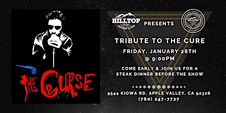 Tribute to the Cure performed by "The Curse" tickets
