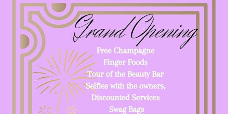 Grand opening tickets